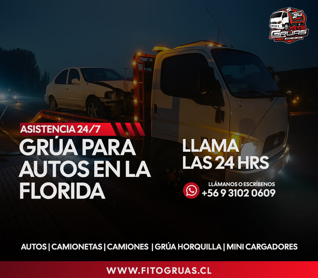 Grúas para Autos en La Florida